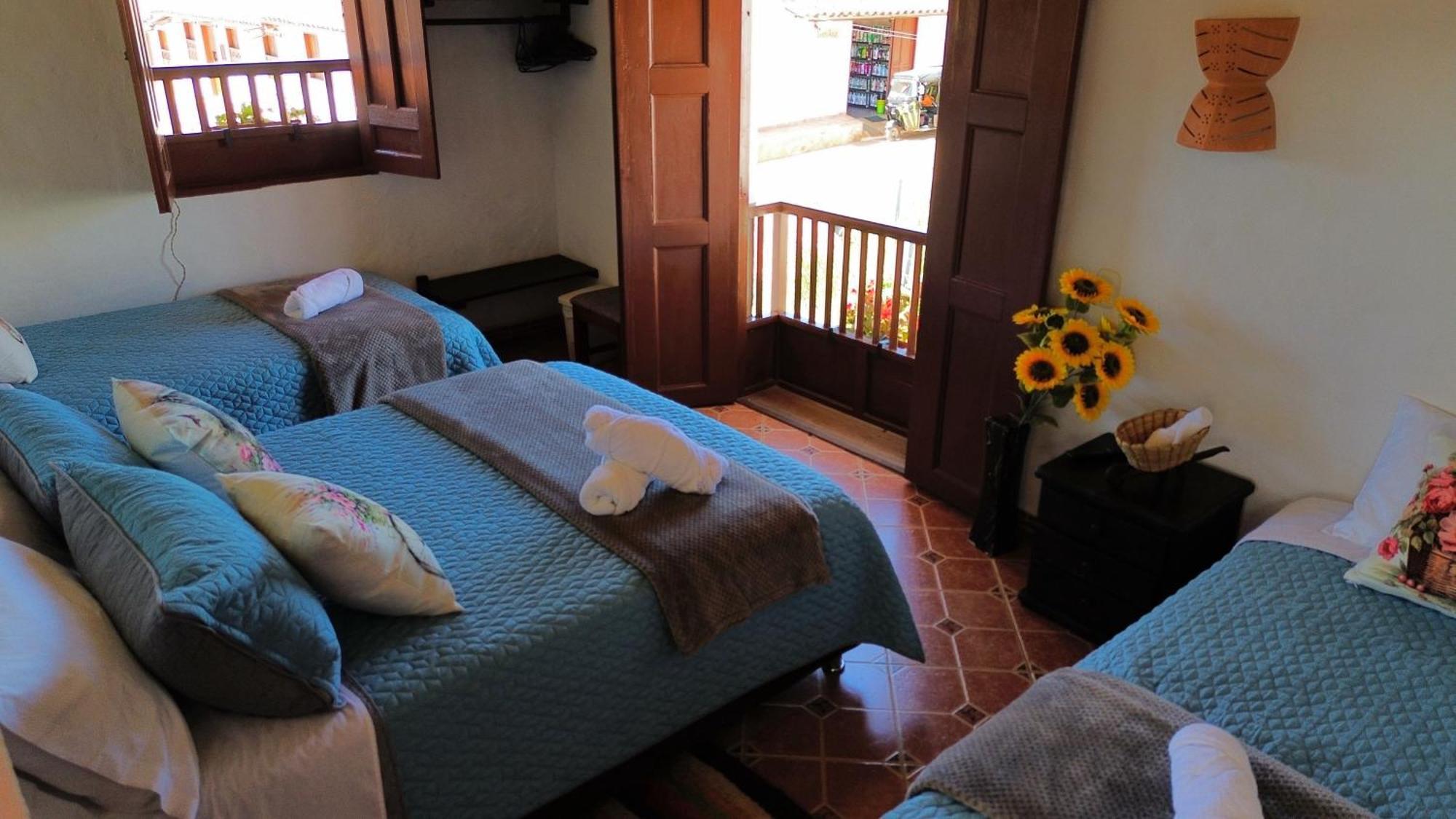 Hotel Aqui Estoy Bien à Barichara Extérieur photo